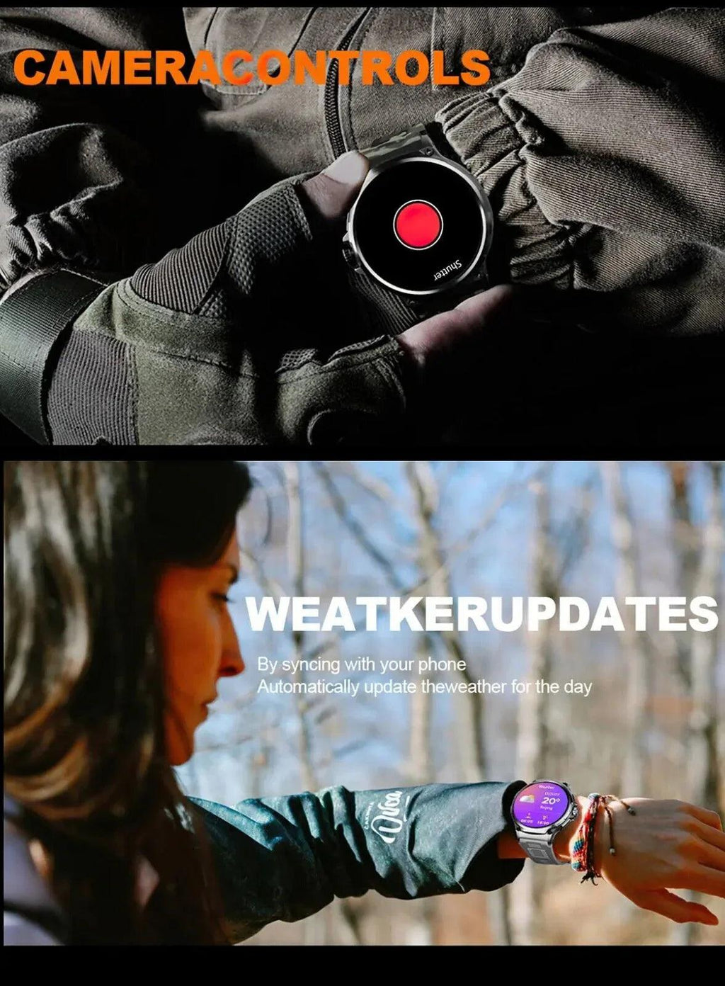 1.85-Inch Ultra HD Smartwatch with GPS, Bluetooth Call & Health Monitoring For Men - Dazzling Beauty Solution