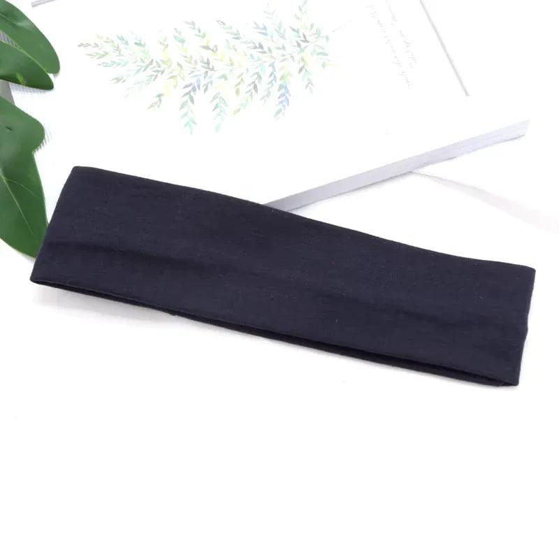 Elastic Cotton Stretch Headband for Women & Men - Dazzling Beauty Solution