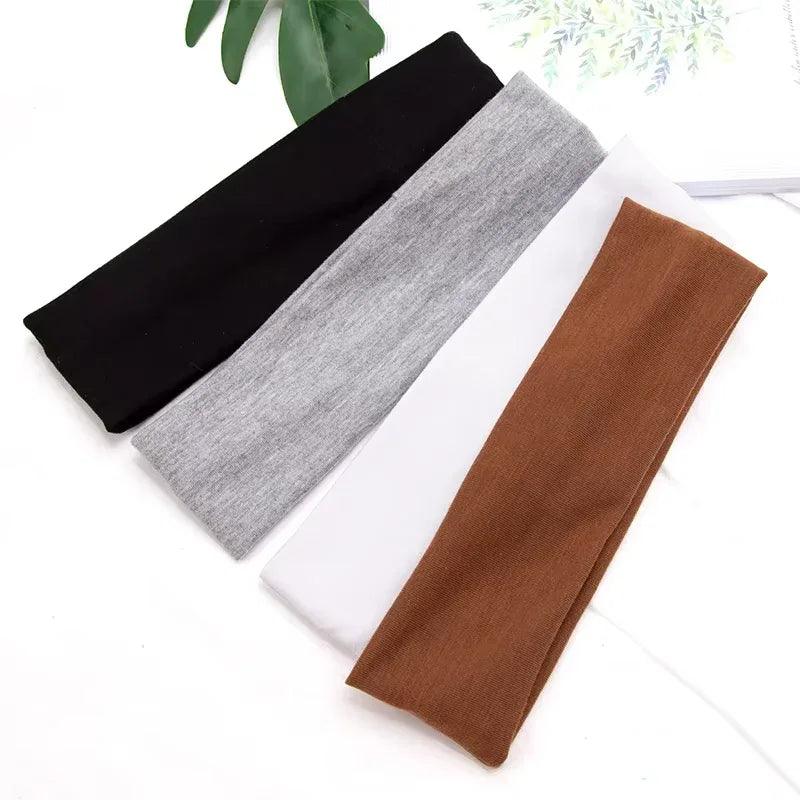 Elastic Cotton Stretch Headband for Women & Men - Dazzling Beauty Solution