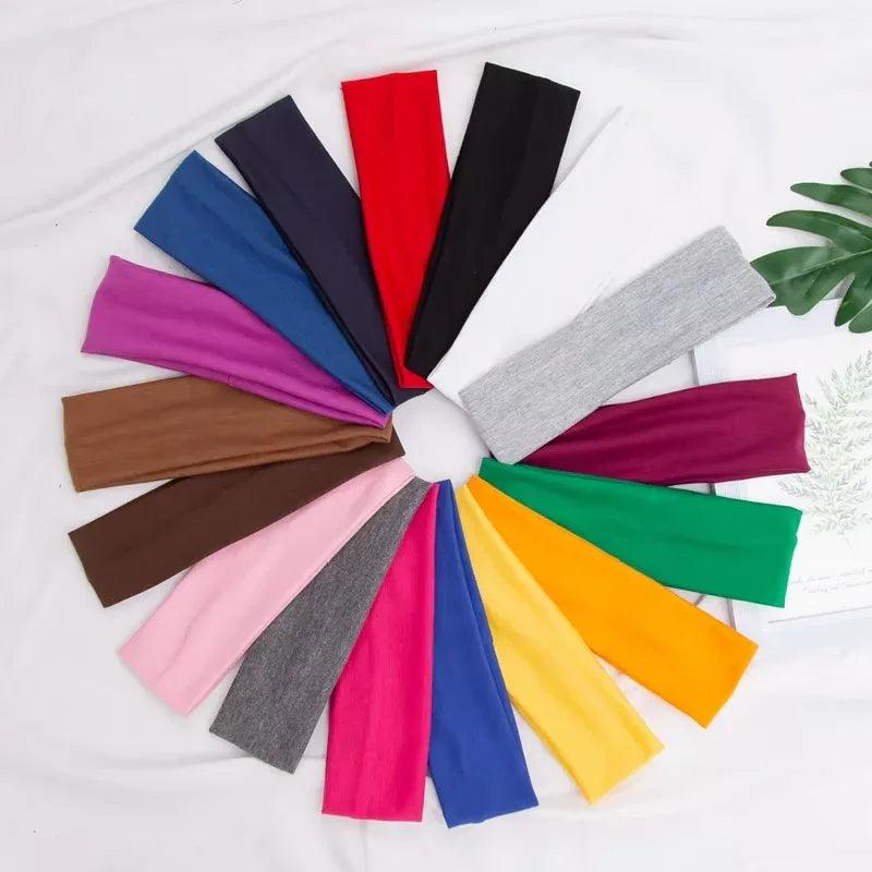 Elastic Cotton Stretch Headband for Women & Men - Dazzling Beauty Solution
