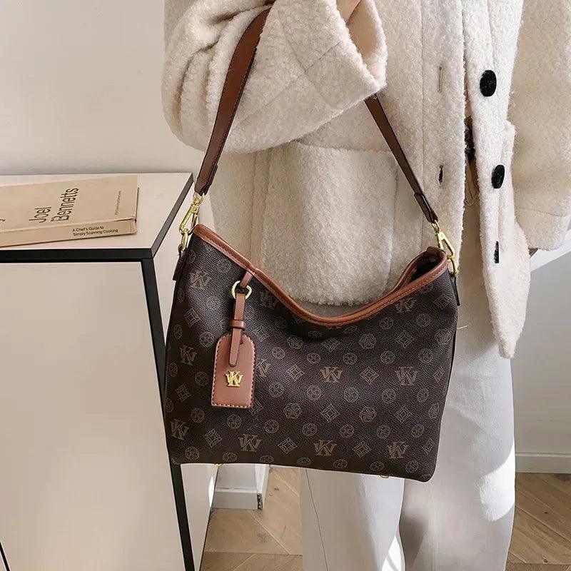 Crescent Moon Women’s Crossbody Bag – Lightweight, Water-Resistant PU Shoulder Purse - Dazzling Beauty Solution