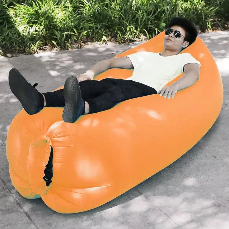 Waterproof Inflatable Air Sofa – Portable Outdoor Sleeping Lounger - Dazzling Beauty Solution