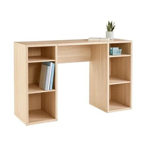 4-Cube Storage Desk – 47” Workstation with Shelves for Home Office or Study - Dazzling Beauty Solution